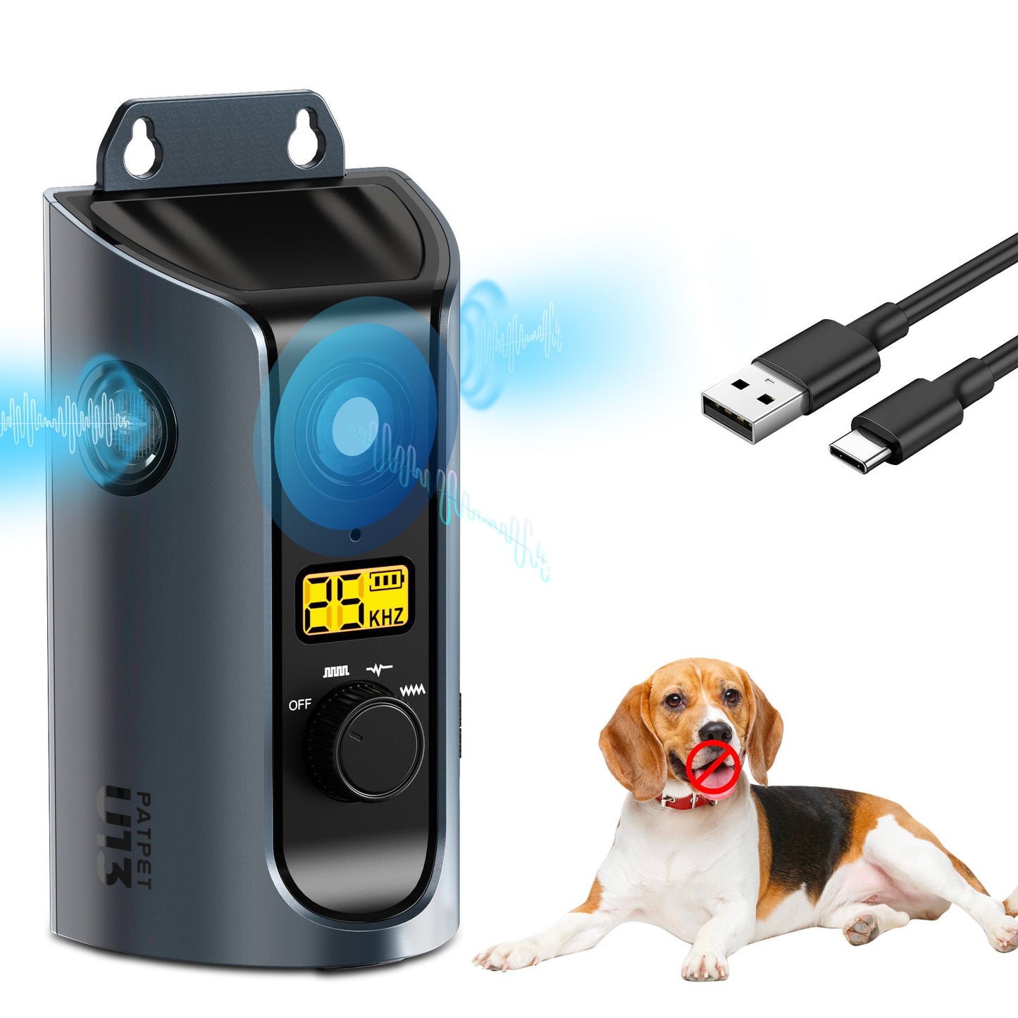 Pet Ultrasound Stoppers Outdoor Intelligent Anti-barking Device Pets Fashion