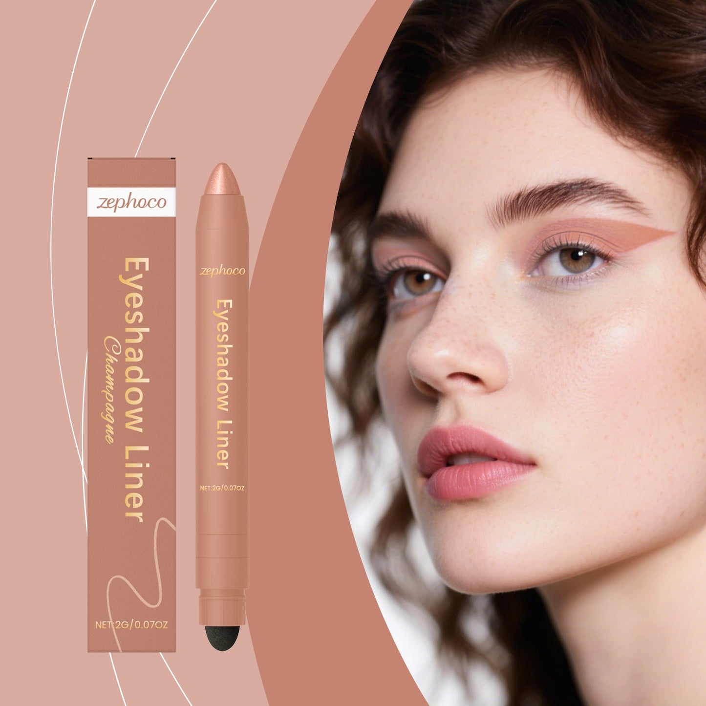 2-in-1 Eyeliner Pen Champagne Tri Light Beauty