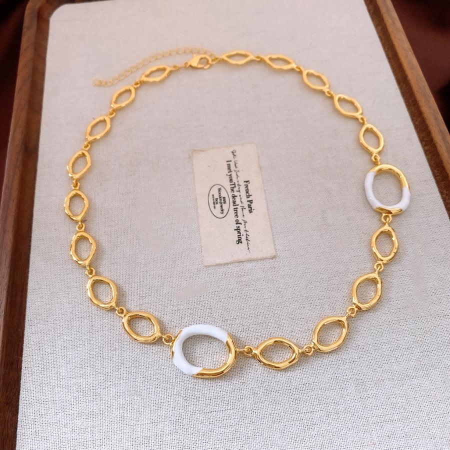 Hollow Bracelet Necklace And Earrings Suite LadyShow.Store