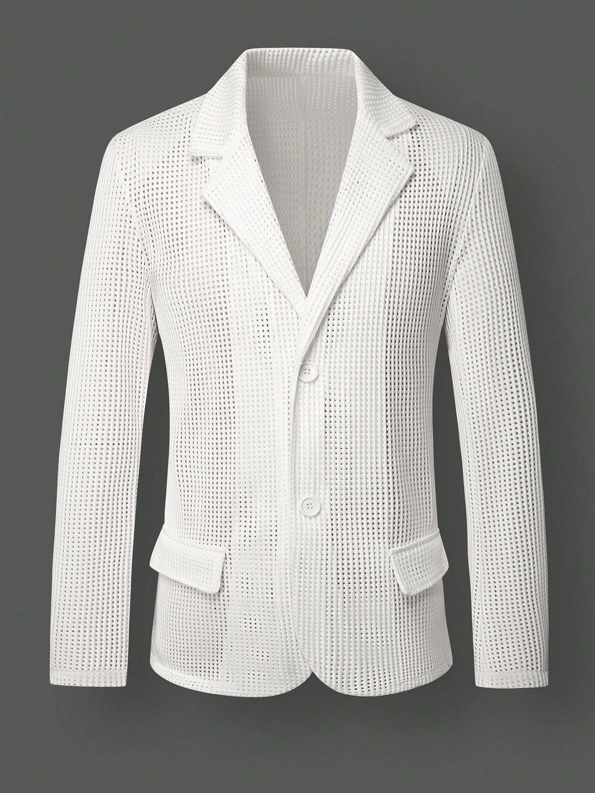 2026 Foreign Trade European And American Cross-Border Men's Mesh Suit Jacket Casual Banquet Party Top Suit Men 250308 NorixaFashion.com