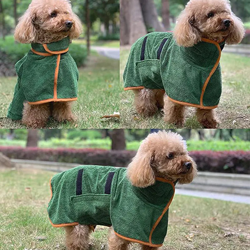 Pet Bathrobe Fast Drying Towel Best YouTube Store