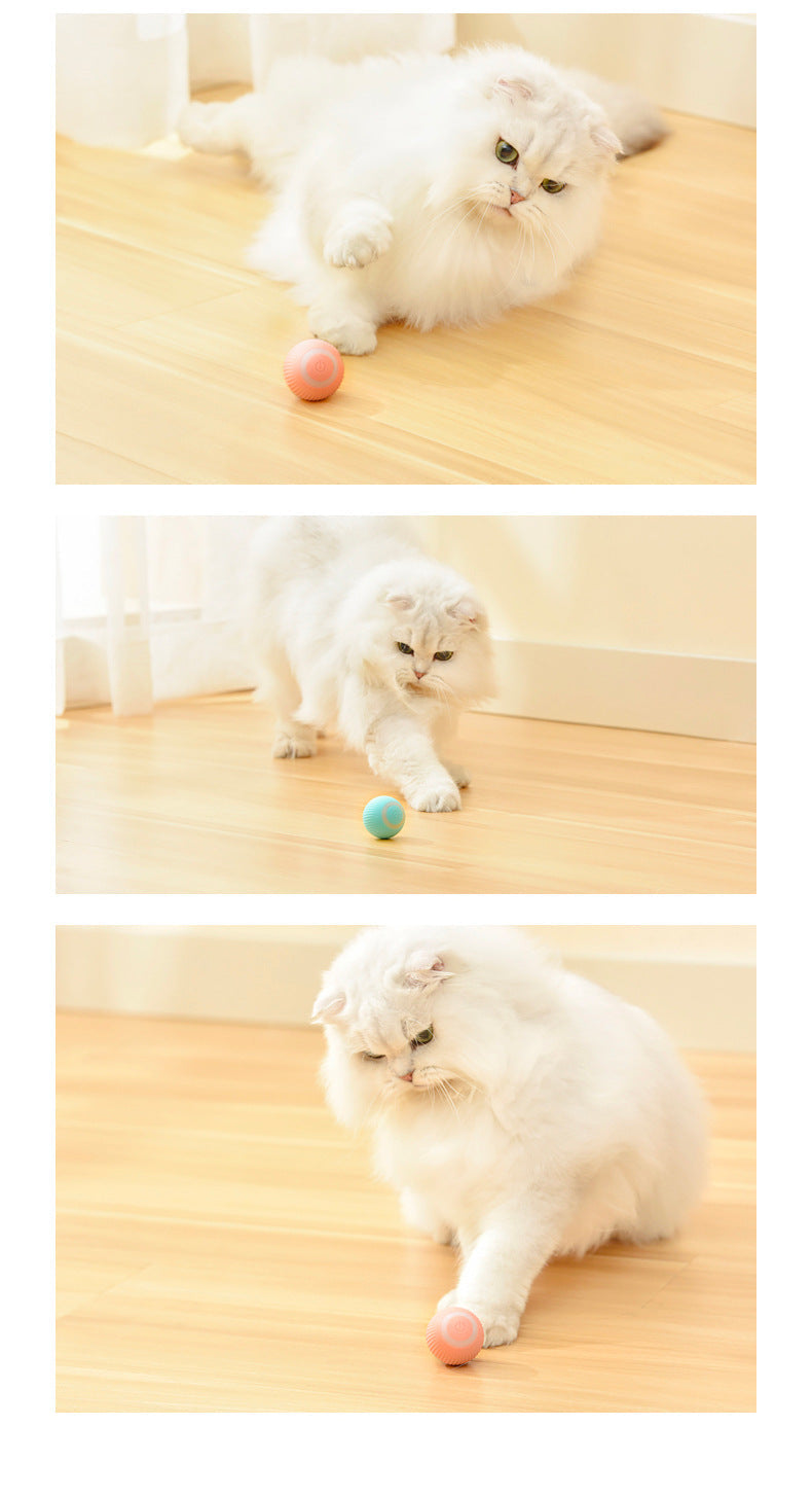 Cat Gravity Smart Rolling Ball Pets Fashion