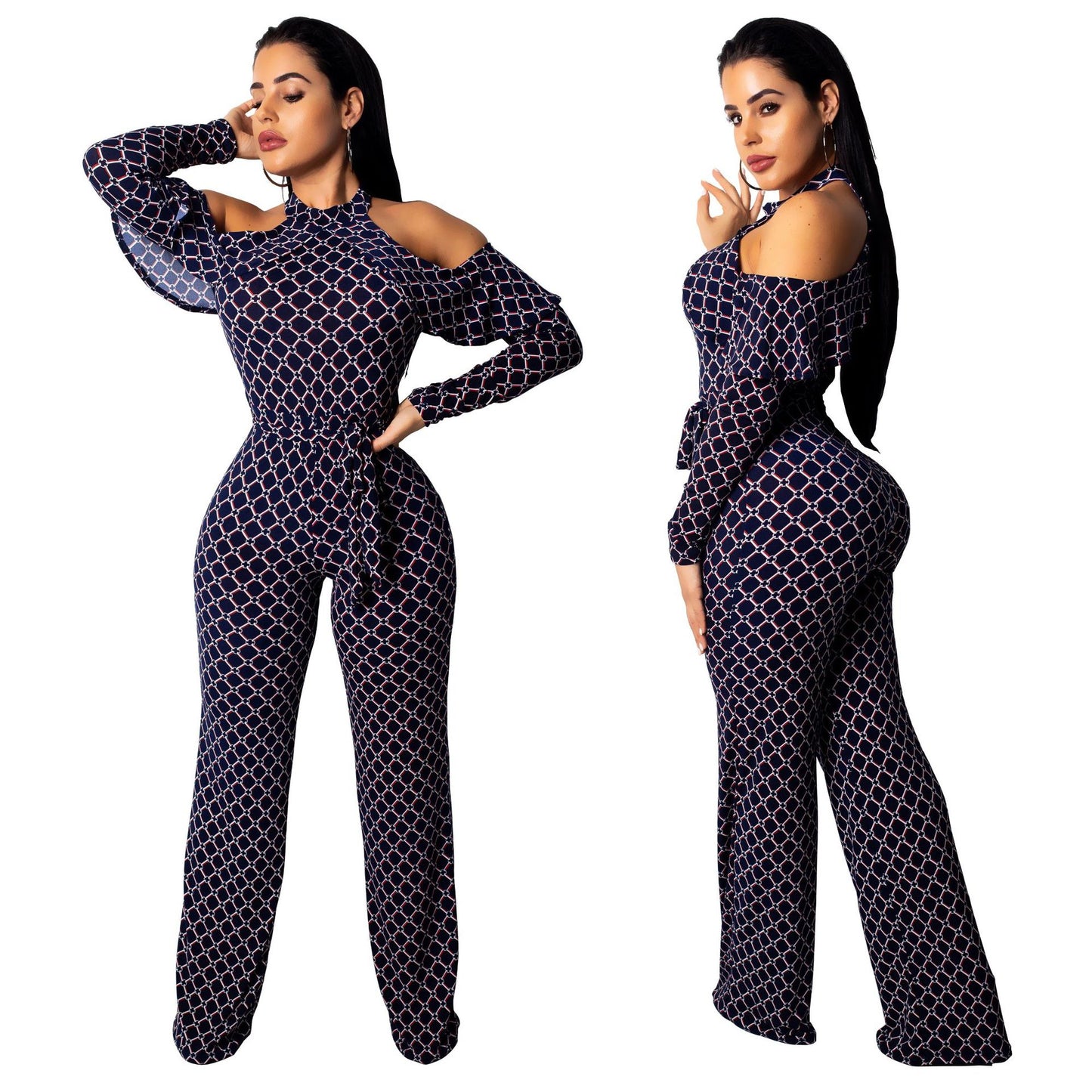 Digital Printed Women's Jumpsuit Pi-Mart