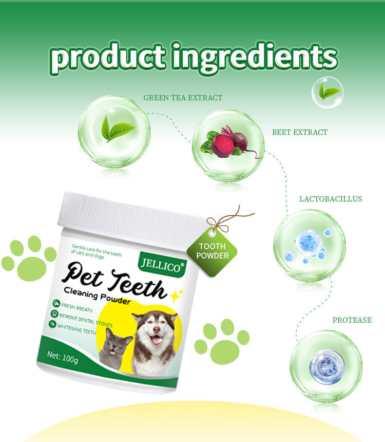 Teeth Cleaning Powder Oral Cleaning Smelly Dog Edible Teeth Cleaning Stone Tooth Cleaning Powder Pets Fashion