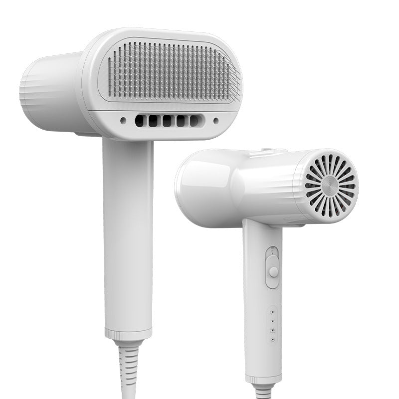 2-in-1 Pet Grooming Dryer and De-shedding Brush LadyShow.Store