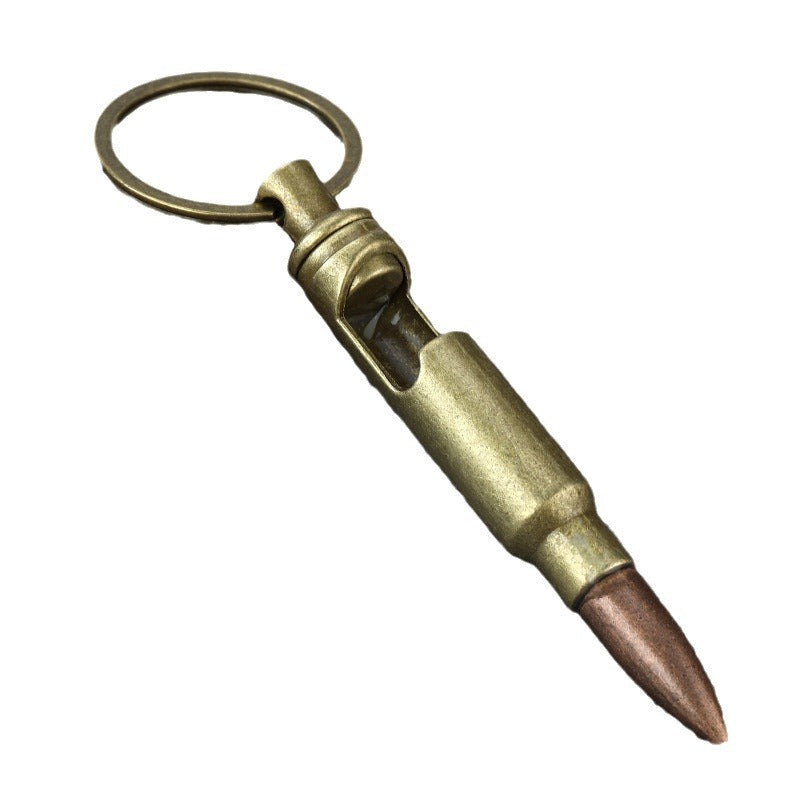 Metal Keychains Bullet Bottle Opener Creative Pendant LadyShow.Store