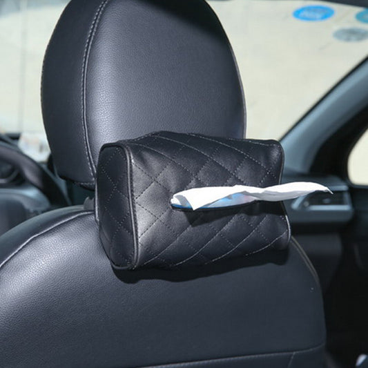 Car Supplies Seat Tissue Box Sun Visor Tissue Bag Armrest Tissue Dispenser Rear