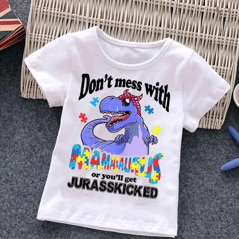 Boys With Autism T-shirt Puzzle Top Best YouTube Store