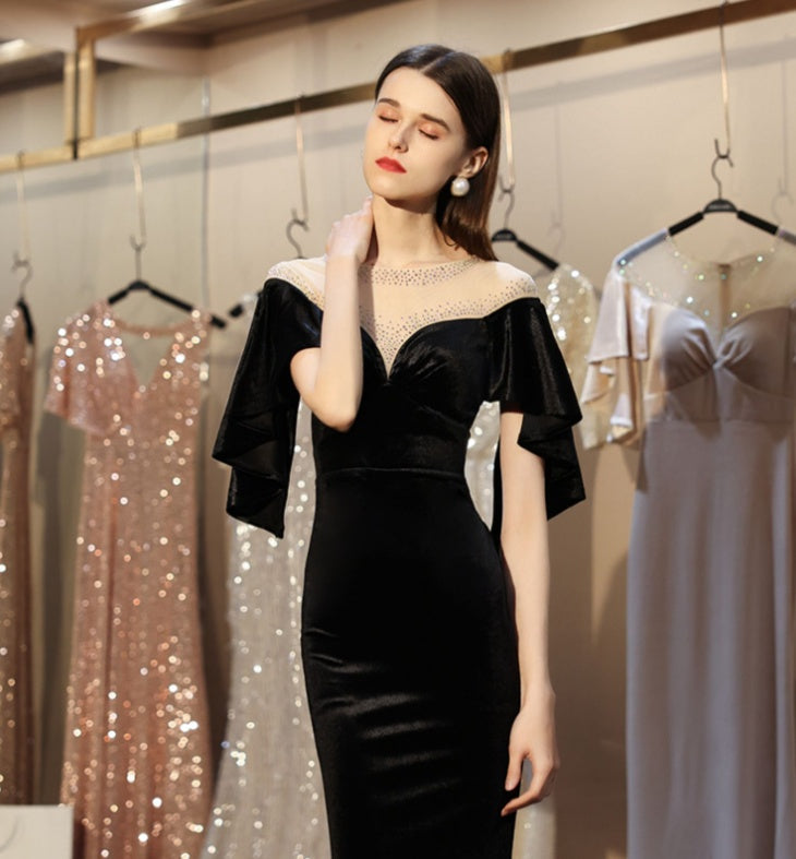 High End Fishtail Evening Dress Women NorixaFashion.com