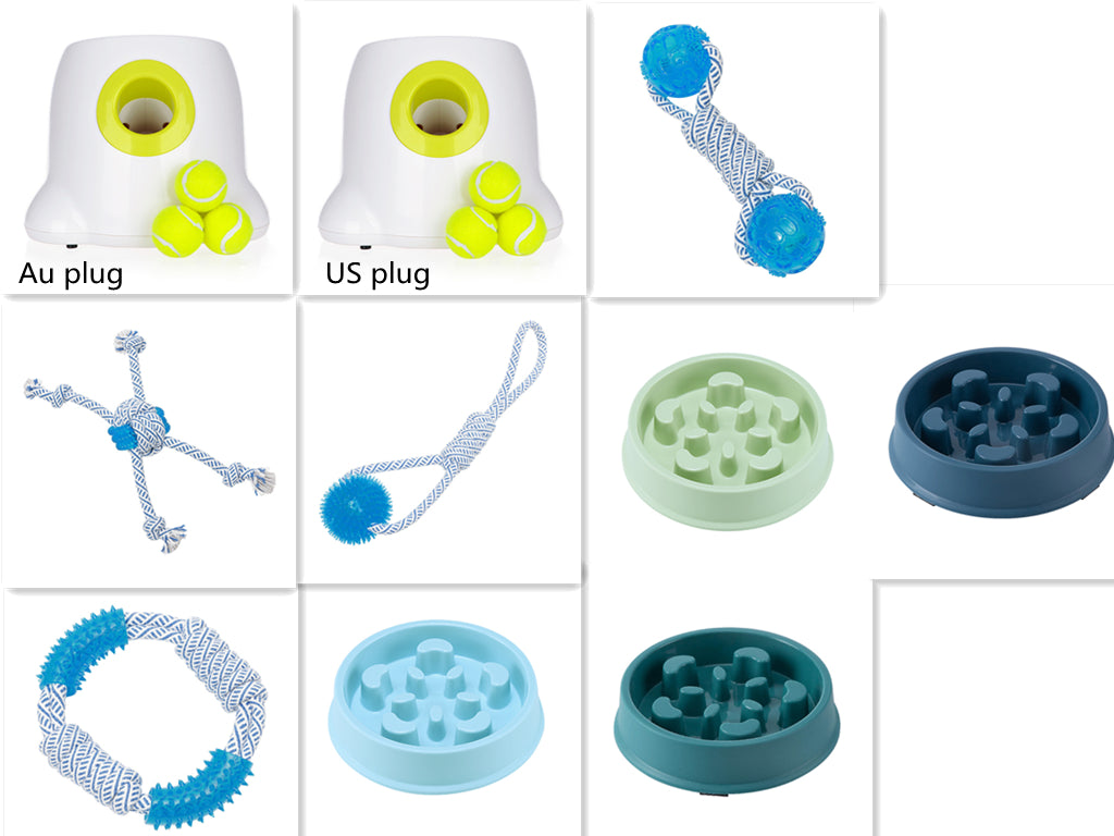 Dog Pet Automatic Interactive Ball Launcher Pets Fashion