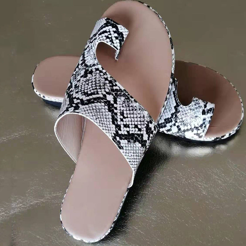 European And American Flat Toe Casual Women's Beach Sandals LadyShow.Store