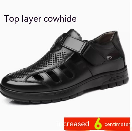 Summer Hollow Leather Sandals for Women Best YouTube Store