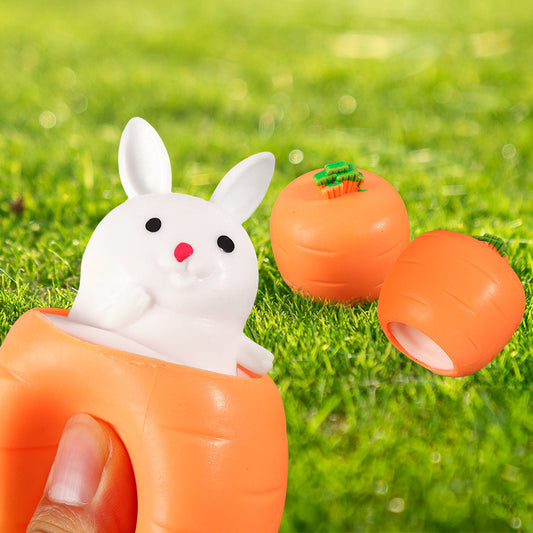 Cute Carrot Rabbit Fidget Toy Pi-Mart