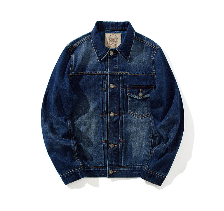 Red Tornado VV 101 Denim Jacket in Washed Blue Pi-Mart