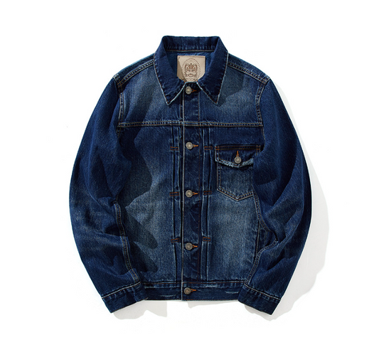 Red Tornado VV 101 Denim Jacket in Washed Blue Pi-Mart