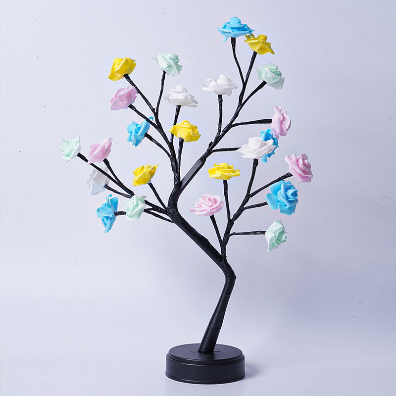 Table Lamp Flower Tree PearlNestDecor.com