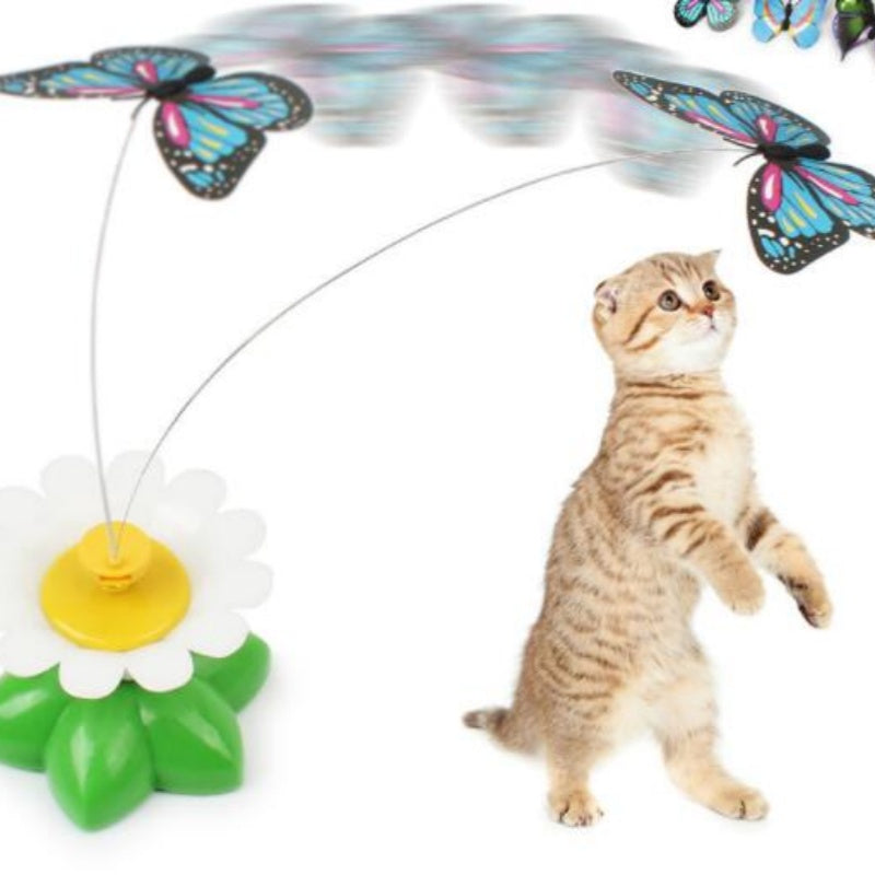 Electric Automatic Rotating Flower Pet Products Pets Fashion