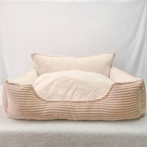 Removable And Washable Plush Warm Pet Kennel Dog Bed Pets Fashion