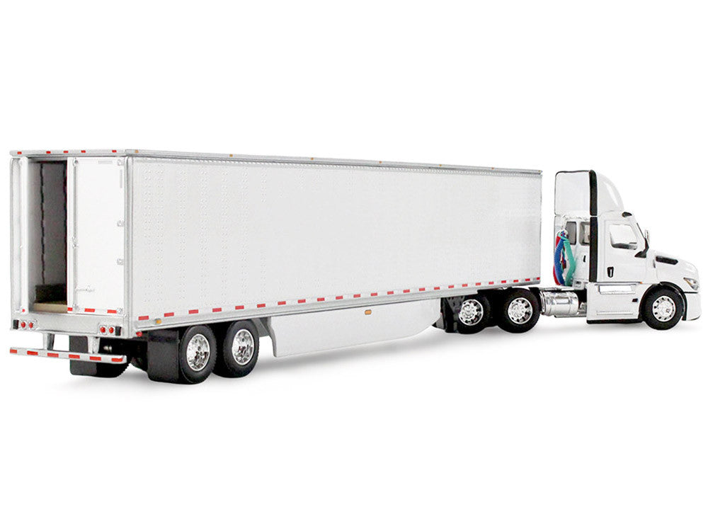 Freightliner Fifth Generation Cascadia Day Cab and 53' Utility Trailer with Skirts White 1/64 Diecast Model by DCP/First Gear LuxuryLifeWay Online Store