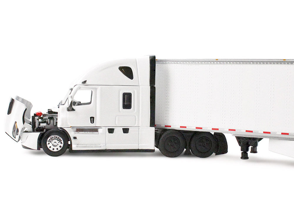 Freightliner Fifth Generation Cascadia Raised Roof Sleeper & 53' Utility Trailer with Skirts White 1/64 Diecast Model by DCP/First Gear LuxuryLifeWay Online Store