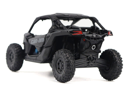 Can-Am Maverick X3 X RS Turbo RR Triple Black with Driver Figure 1/32 Diecast Model by BRP Models LuxuryLifeWay Online Store