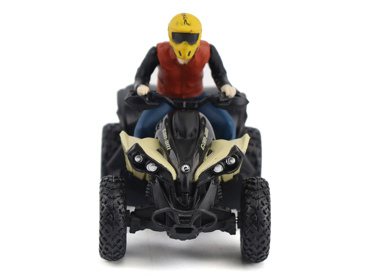 Can-Am Renegade X XC 1000R ATV Desert Tan with Driver Figure 1/32 Diecast Model by BRP Models LuxuryLifeWay Online Store