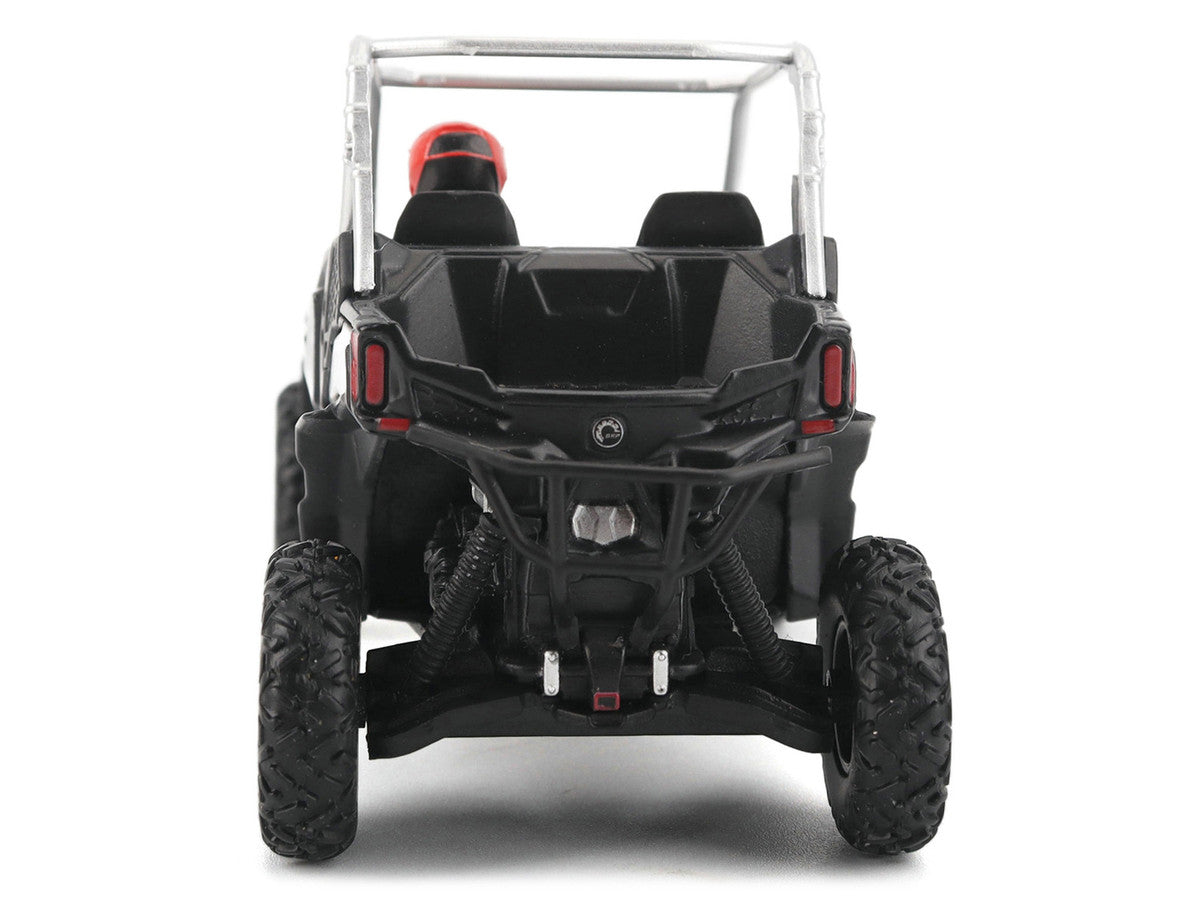 Can-Am Maverick Sport XXC 1000R Silver Metallic and Black with Driver Figure 1/32 Diecast Model by BRP Models LuxuryLifeWay Online Store