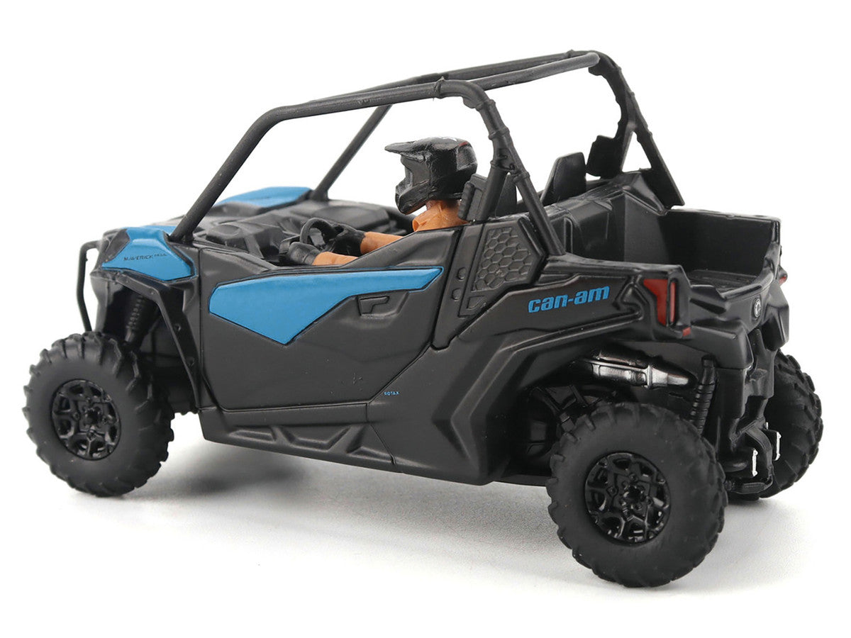 Can-Am Maverick Trail DPS 1000 Blue and Black with Driver Figure 1/32 Diecast Model by BRP Models LuxuryLifeWay Online Store