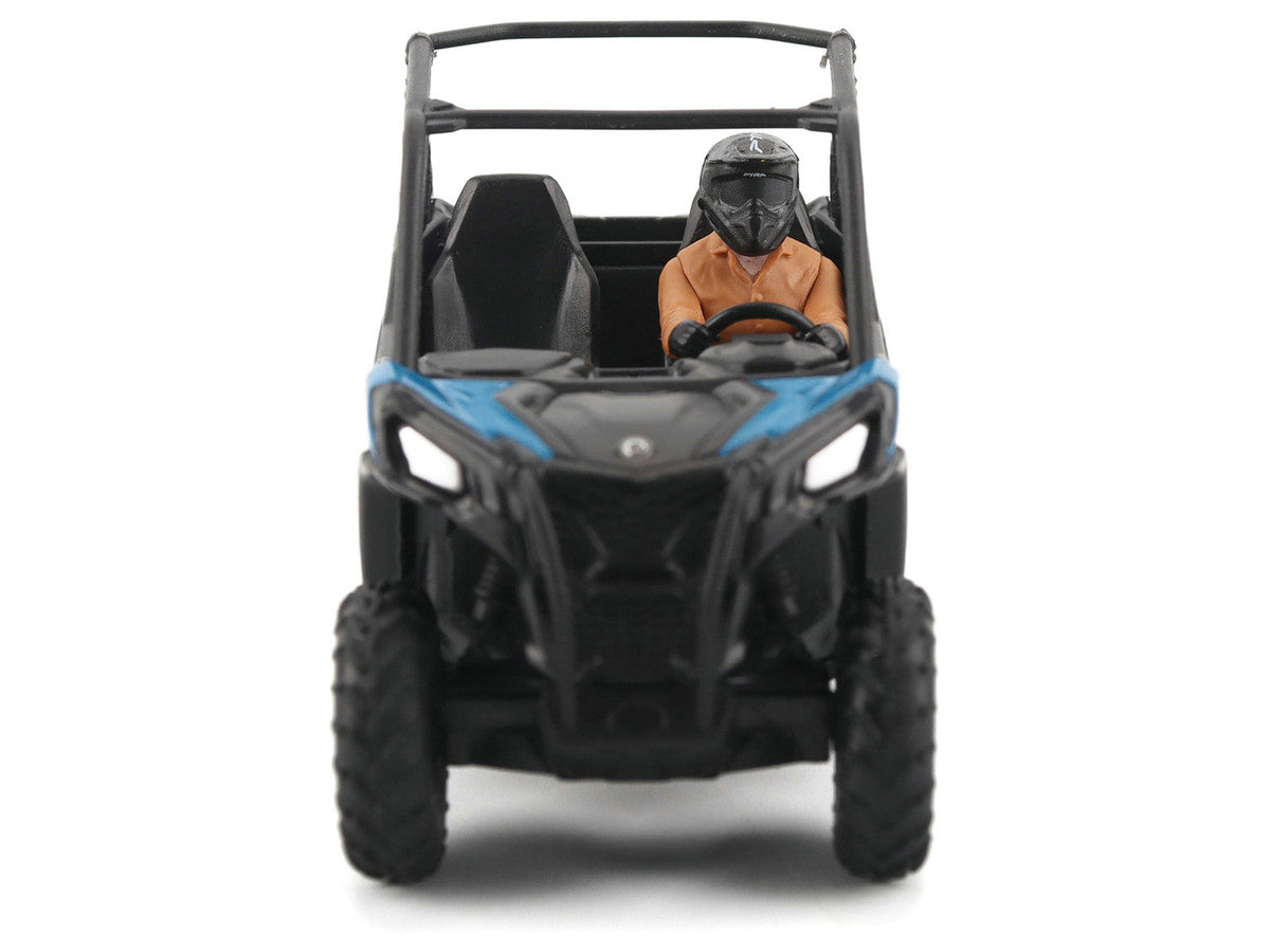 Can-Am Maverick Trail DPS 1000 Blue and Black with Driver Figure 1/32 Diecast Model by BRP Models LuxuryLifeWay Online Store