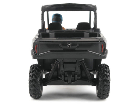 Can-Am Commander XT 1000R Matt Black with Driver Figure 1/32 Diecast Model by BRP Models LuxuryLifeWay Online Store