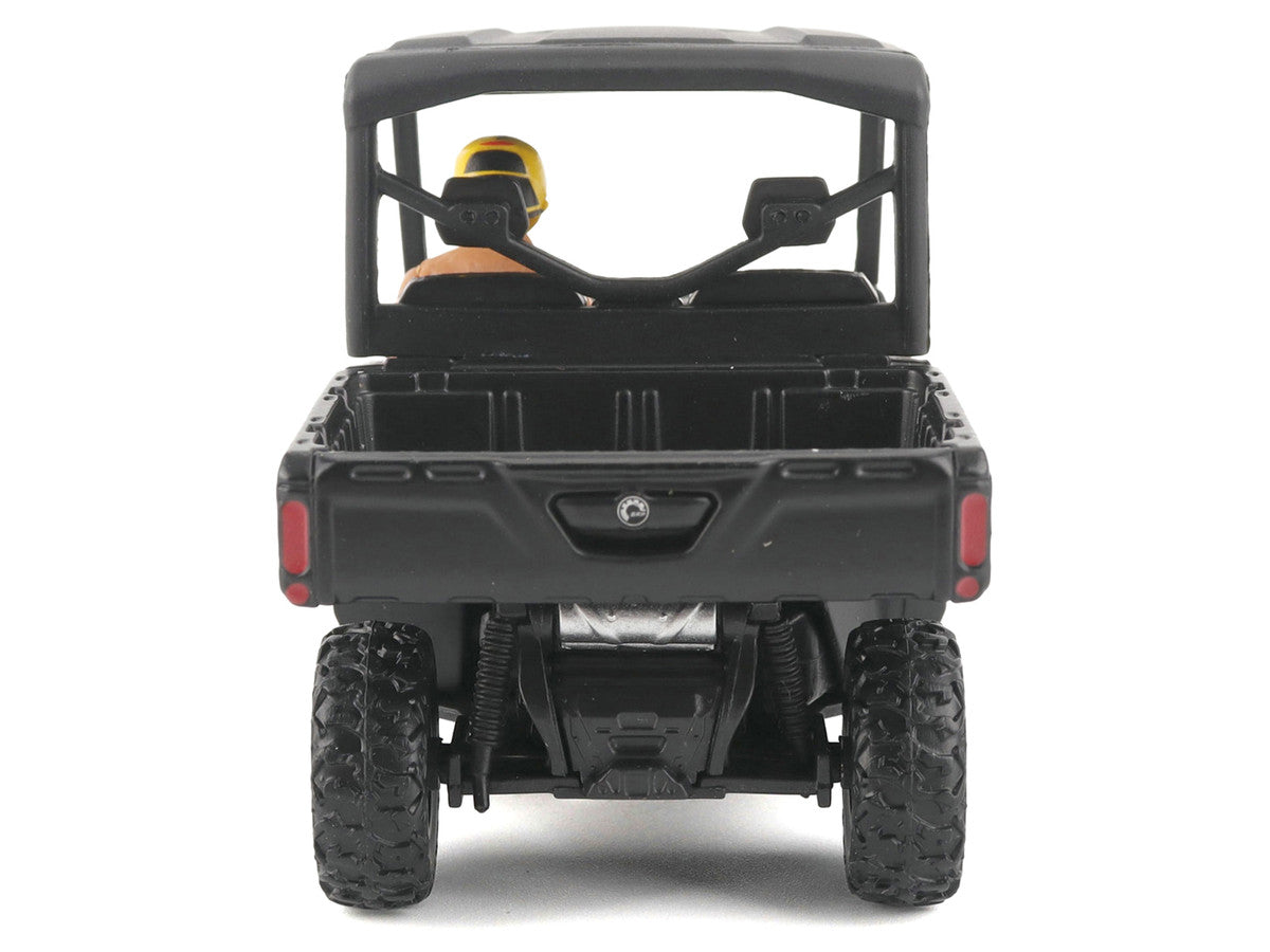 Can-Am Defender XT HD9 Navy Blue and Black with Driver Figure 1/32 Diecast Model by BRP Models LuxuryLifeWay Online Store