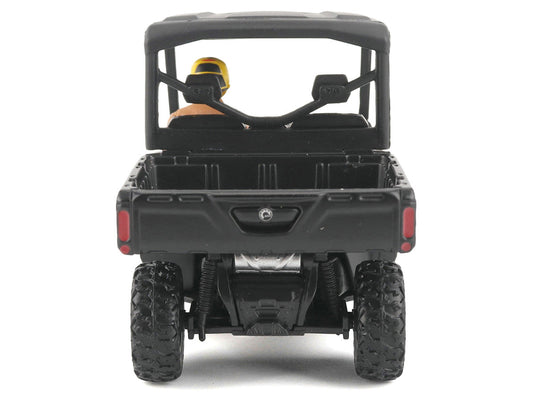 Can-Am Defender XT HD9 Navy Blue and Black with Driver Figure 1/32 Diecast Model by BRP Models LuxuryLifeWay Online Store
