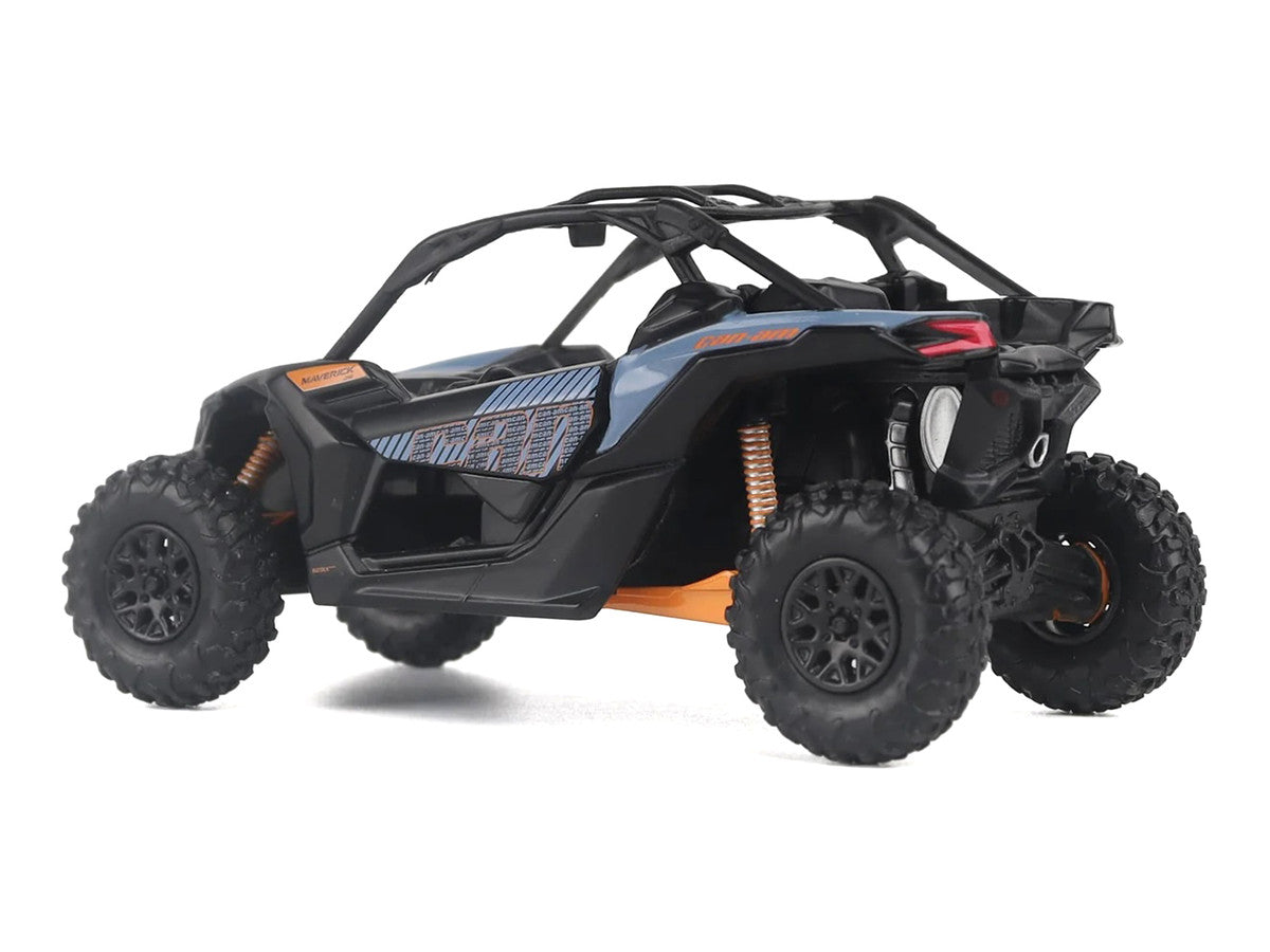 Can-Am Maverick X3 DS Turbo Blue and Orange 1/32 Diecast Model by BRP Models LuxuryLifeWay Online Store