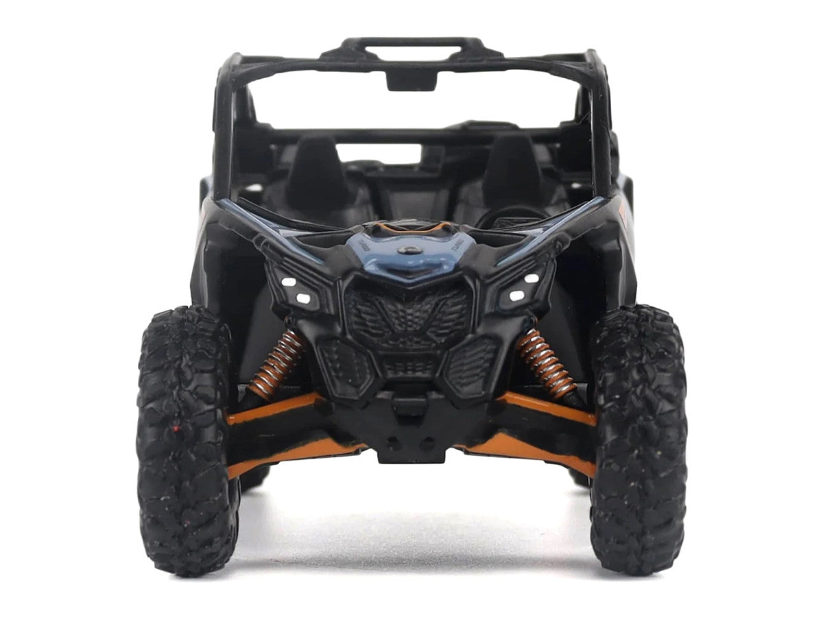 Can-Am Maverick X3 DS Turbo Blue and Orange 1/32 Diecast Model by BRP Models LuxuryLifeWay Online Store