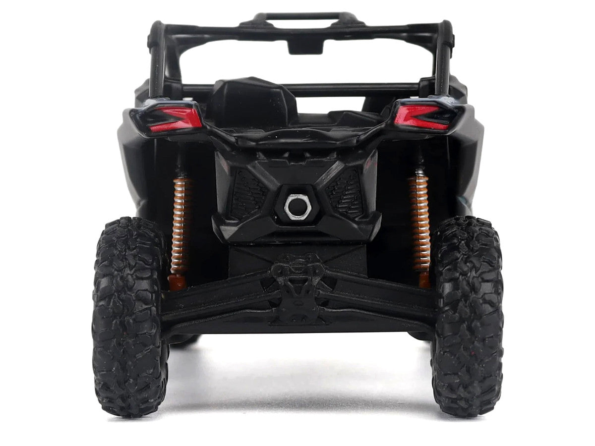 Can-Am Maverick X3 DS Turbo Blue and Orange 1/32 Diecast Model by BRP Models LuxuryLifeWay Online Store
