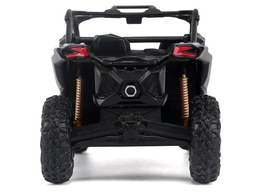 Can-Am Maverick X3 DS Turbo Blue and Orange 1/32 Diecast Model by BRP Models LuxuryLifeWay Online Store