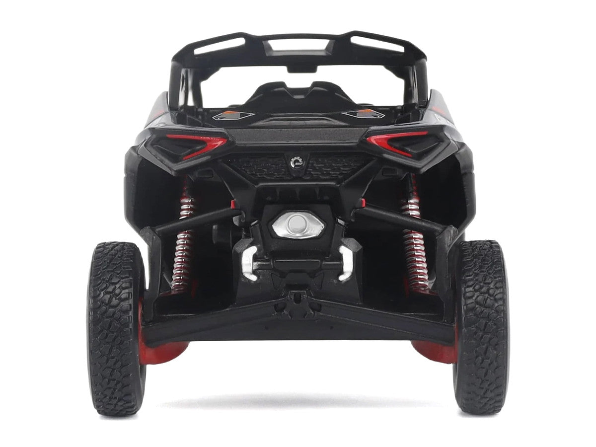 Can-Am Maverick R MAX X RS with Smart-Shox Dark Blue and Red 1/32 Diecast Model by BRP Models LuxuryLifeWay Online Store