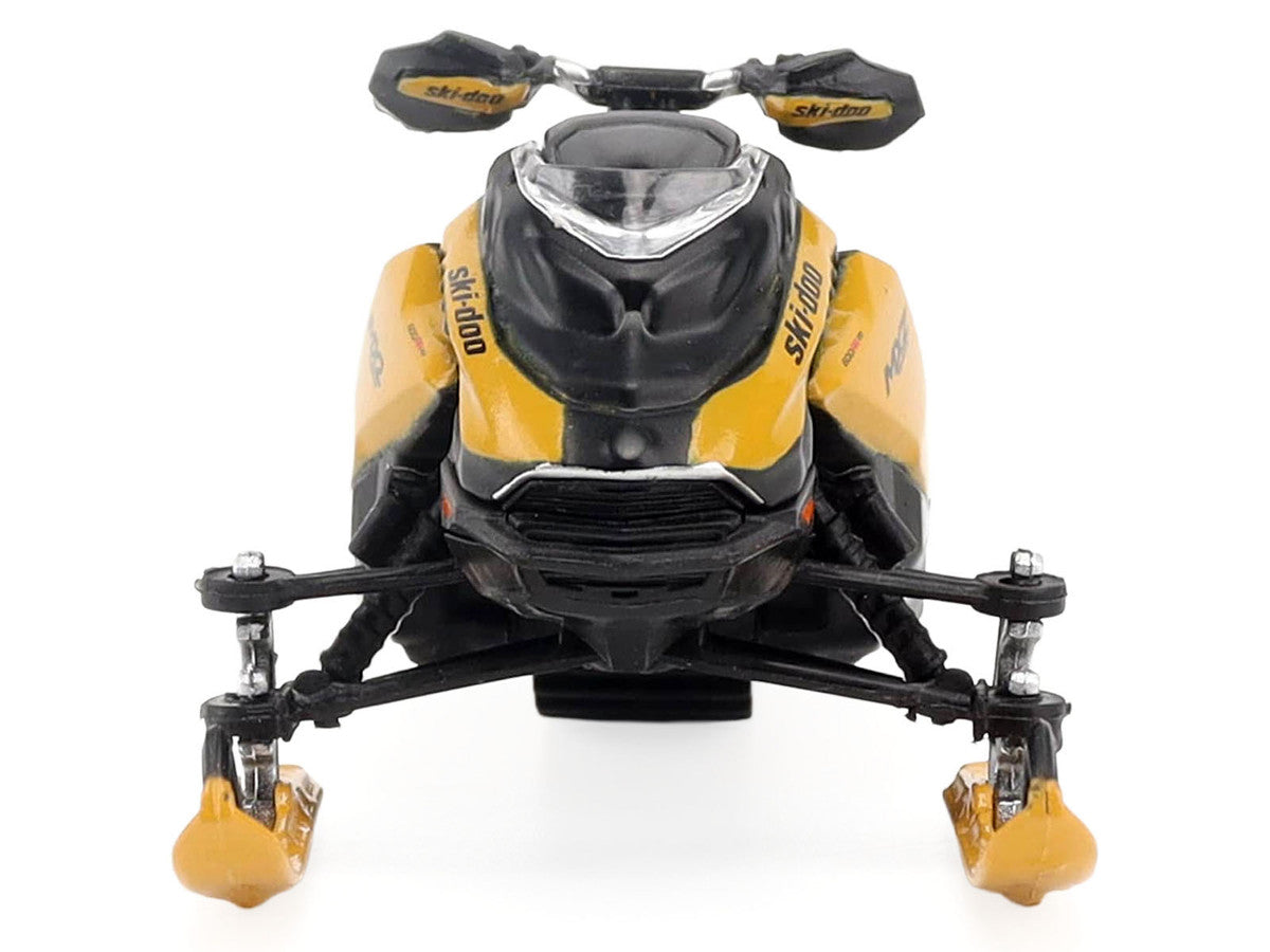 Ski-Doo MXZ XRS 20th Anniversary Snowmobile Yellow 1/32 Die Cast Model by BRP Models LuxuryLifeWay Online Store