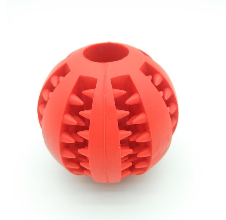 Pet Slow Feeder Dog Toy Cute Funny Rubber Dog Ball Toy Pets Fashion