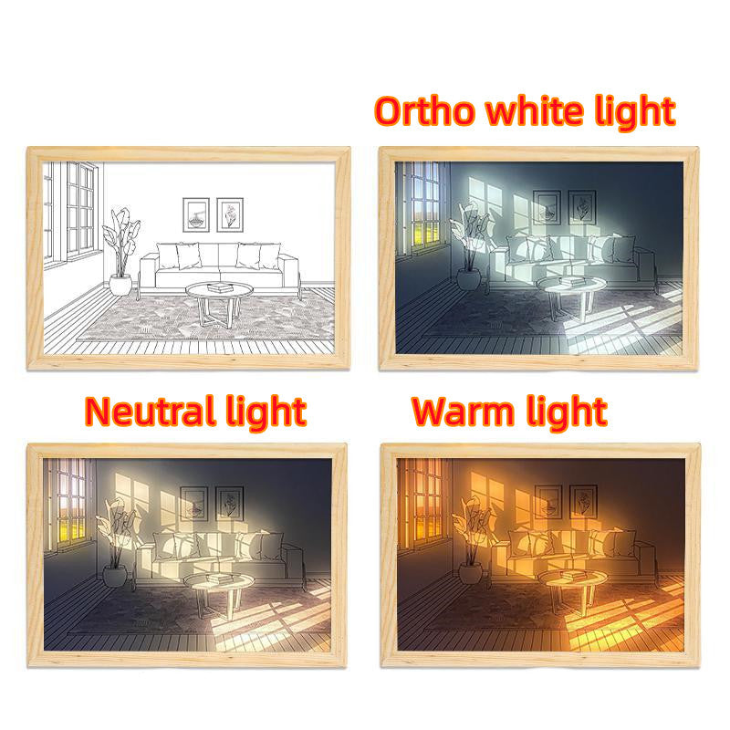 Illuminated Picture LED PearlNestDecor.com