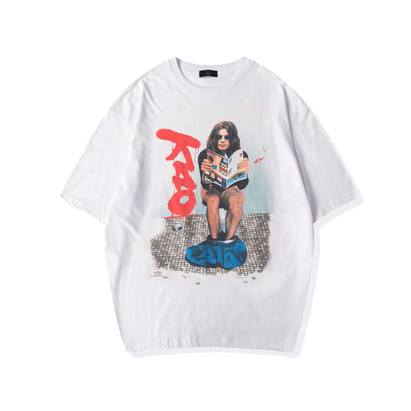 Casual print T-shirt