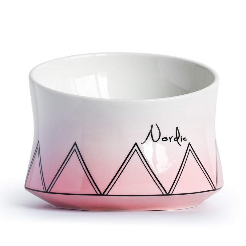 Ceramic pet cat bowl Pets Fashion