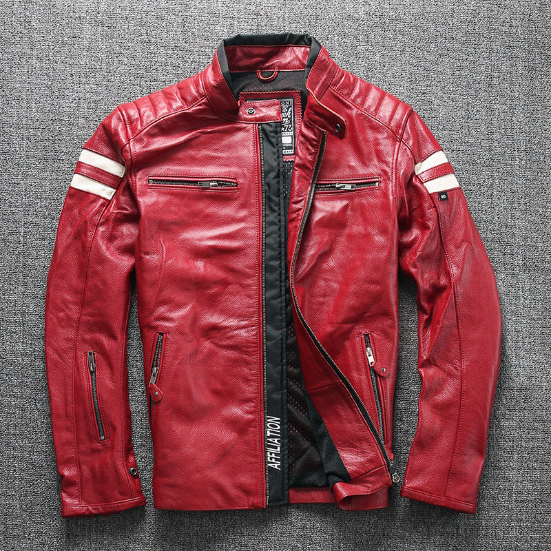 Motorcycle leather jacket Best YouTube Store