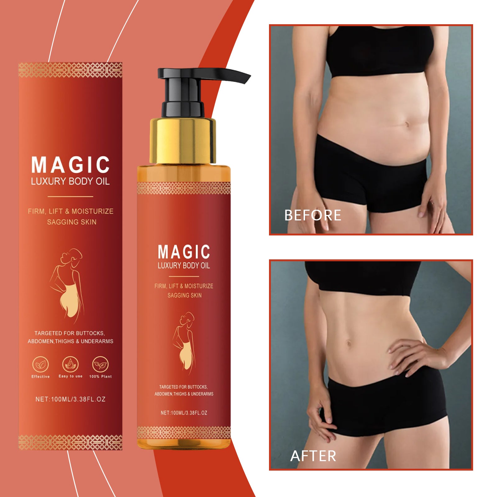 Body Firming & Moisturizing Oil Tri Light Beauty