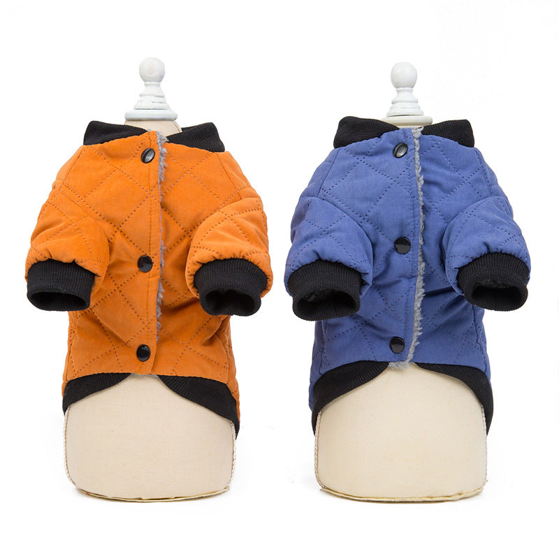 Cute Winter Padded Jacket for Dogs Pi-Mart