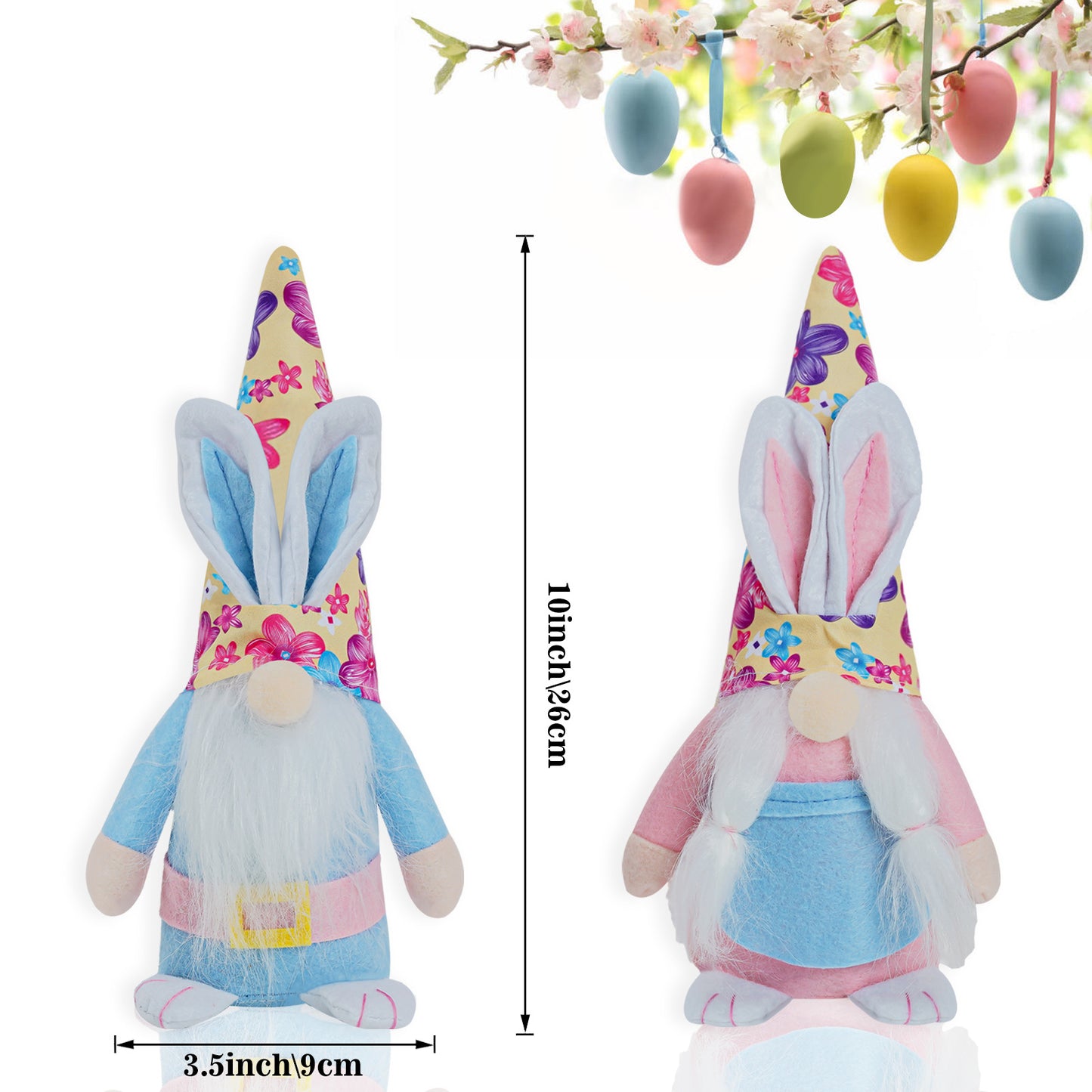 Creative Easter Decoration Standing Posture Bead Caps Doll Ornaments