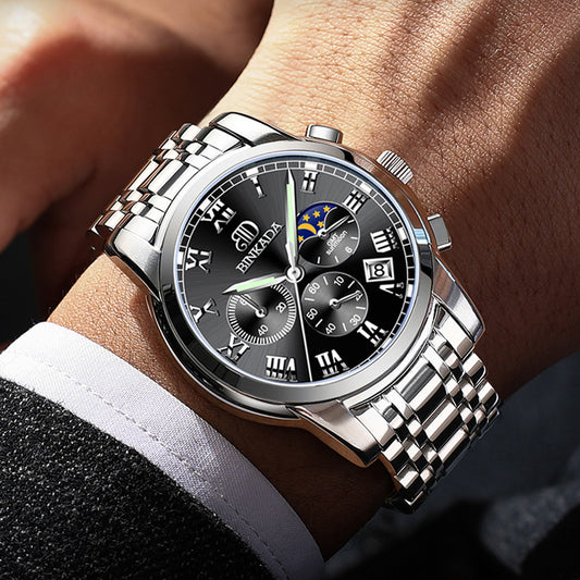 Men's Fashion Quartz Watch Waterproof CJD2