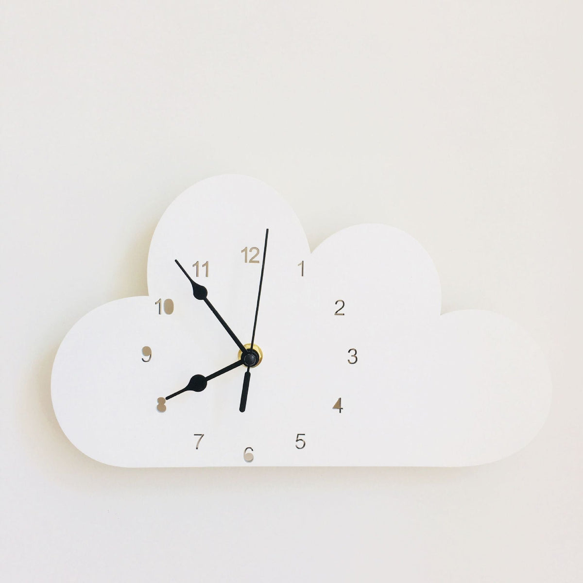 Creative Nursery Wall Clock PearlNestDecor.com