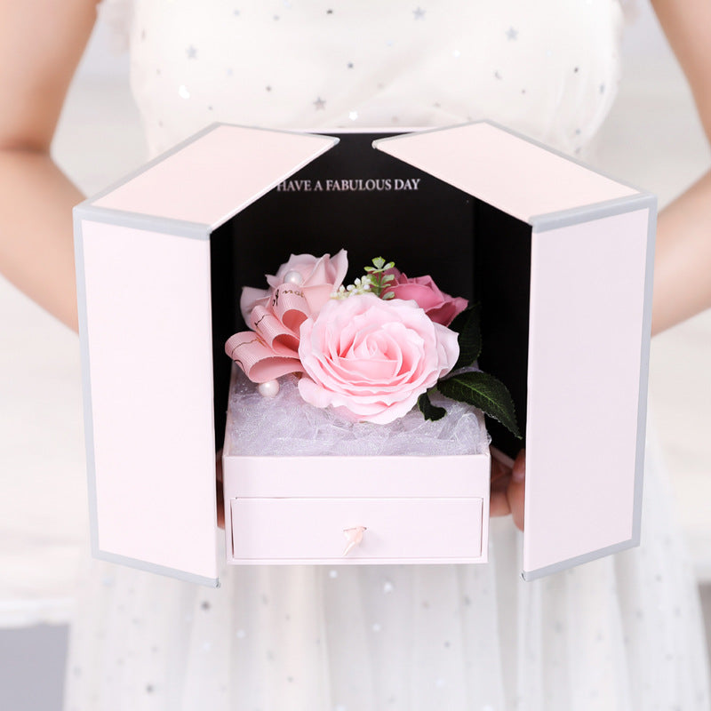 Creative Rose Jewelry Gift Box For Christmas And Valentine's Day LuxuryLifeWay Online Store