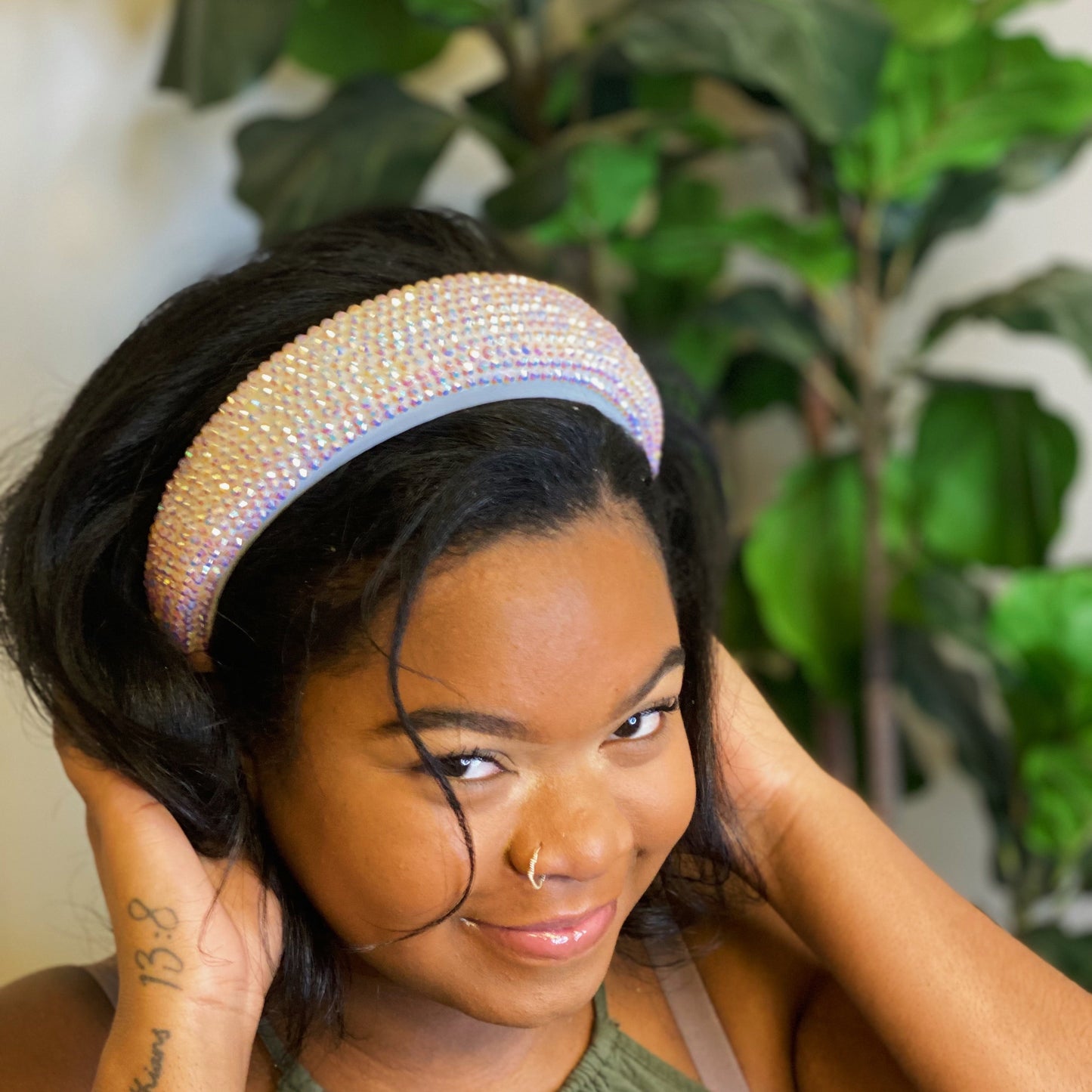 Millennium Shine Puffy Headband LadyShow.Store